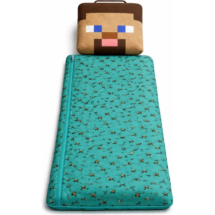 Minecraft Kinderschlafsack 130 × 60 cm mit Reißverschluss – Bild 3