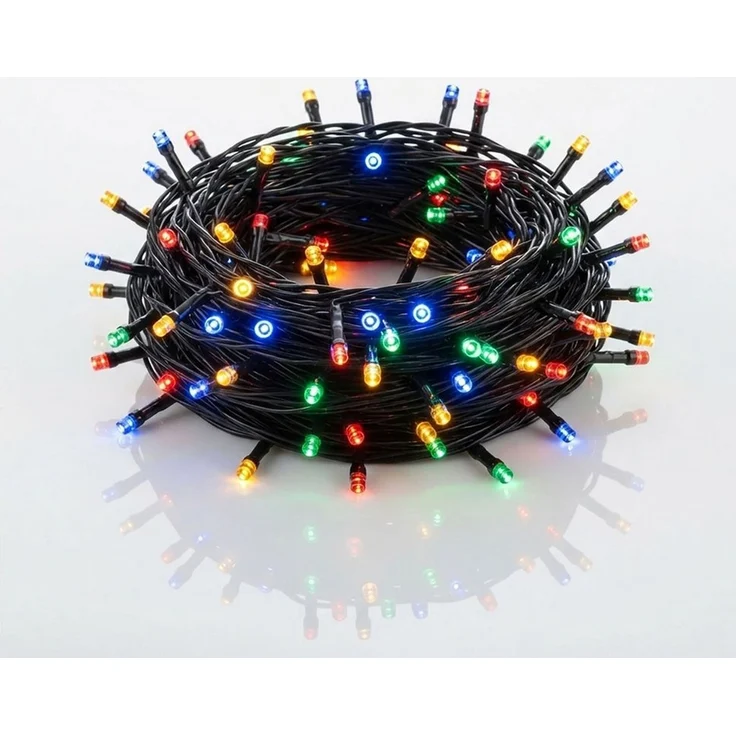 Spetebo Lichterkette LED Weihnachts Lichterkette bunt - 320 LED, 320-flammig – Bild 1