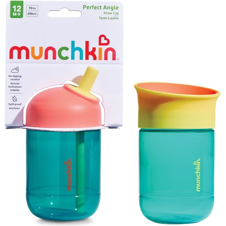Munchkin Perfect Angle & Miracle 2er Pack | 296 ml | Petrol