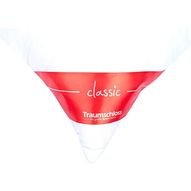 Traumschloss Nackenstützkissen Classic ROT, Füllung: 100% Polyester, Bezug: 100% Microfaser, optimale Passform und Druckentlastung – Bild 3