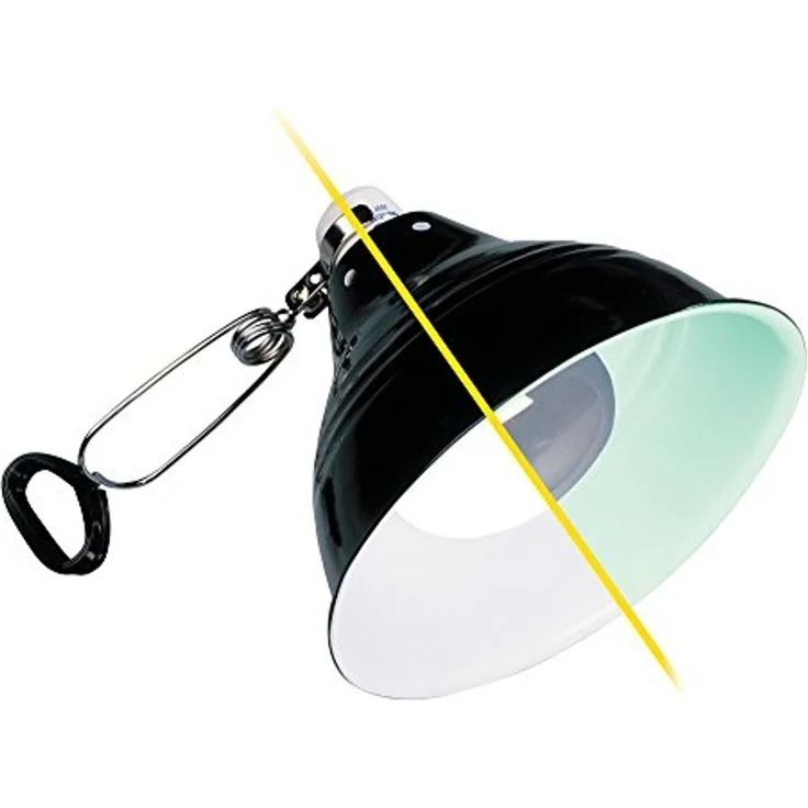 Exo Terra Glow Light, Porzellan-Klemmlampe und Leuchtreflektor, fuer Lampen bis 200W, Durchmesser 25cm – Bild 5