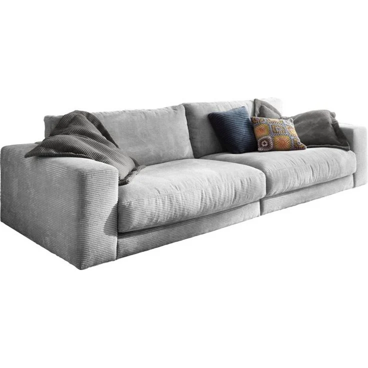 Places of Style Big-Sofa Enisa, legere Polsterung B/T/H: 290/127/85 cm, Zeitloses und stylisches Loungemöbel, in Fein- und Breitcord – Bild 4