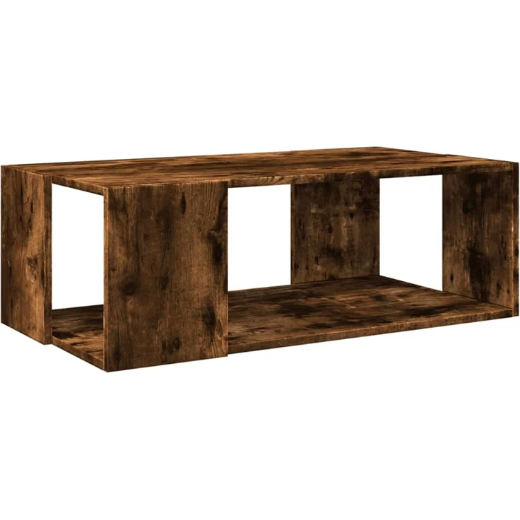 vidaXL Couchtisch Räuchereiche 89,5x48x30 cm Holzwerkstoff 848154 – Bild 2