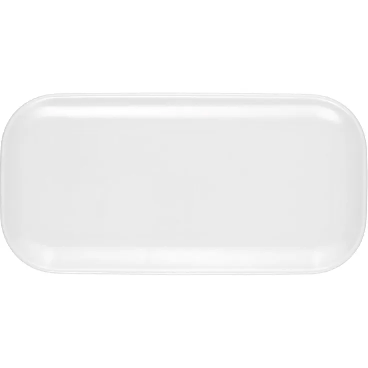 Seltmann Weiden Servierplatte/Deckel eckig 24x12 cm No Limits weiss 001.711597