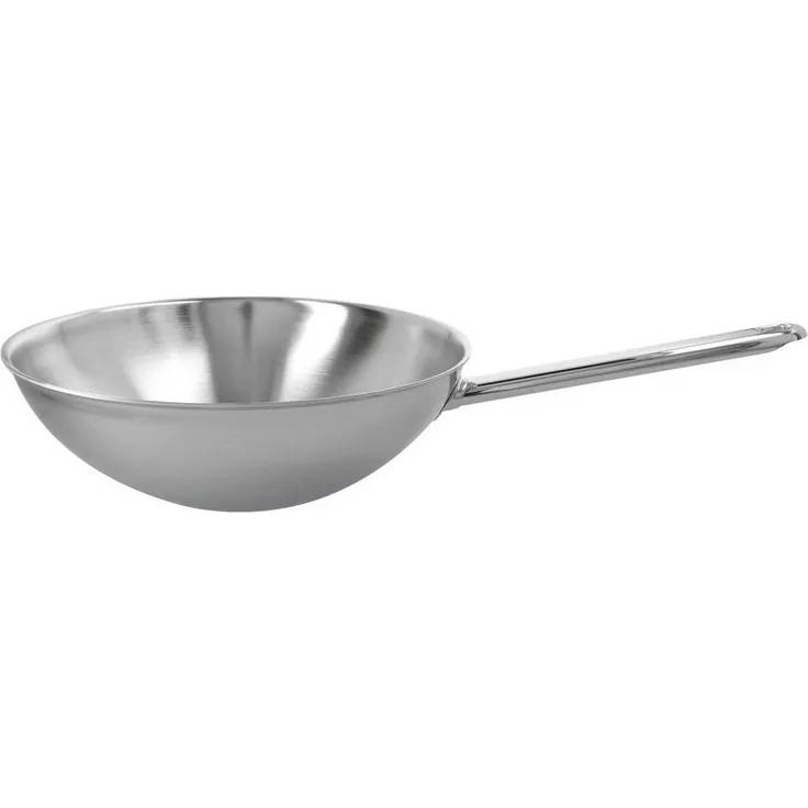 Demeyere apollo 26 cm Edelstahl-Wok-Bratpfanne