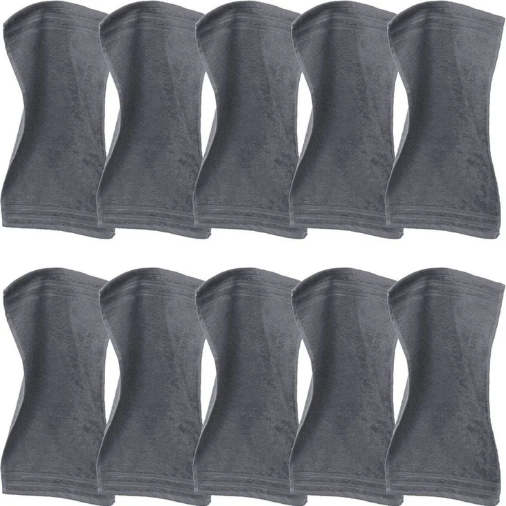 Erwin Müller Gästehandtuch Gästetuch "Heidelberg" 10er-Pack, Frottier, Walk-Frottier Uni – Bild 1