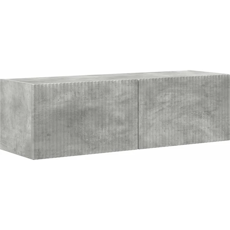 vidaXL TV-Schrankset 4 pcs Beton Grau Holzwerkstoff 3409162 – Bild 7