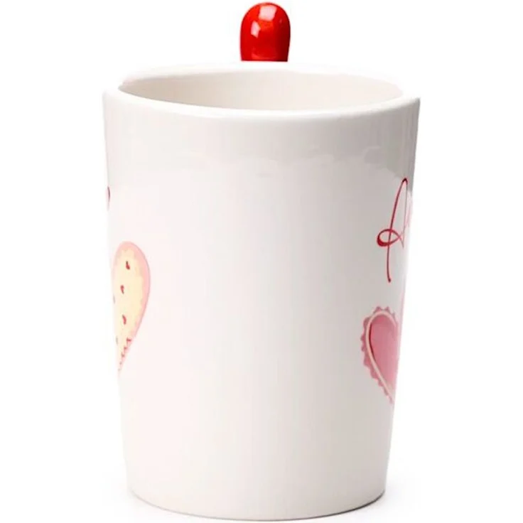 Puckator AMORE HERZEN Figurativer Keramikbecher 400 ml / Becher – Bild 2