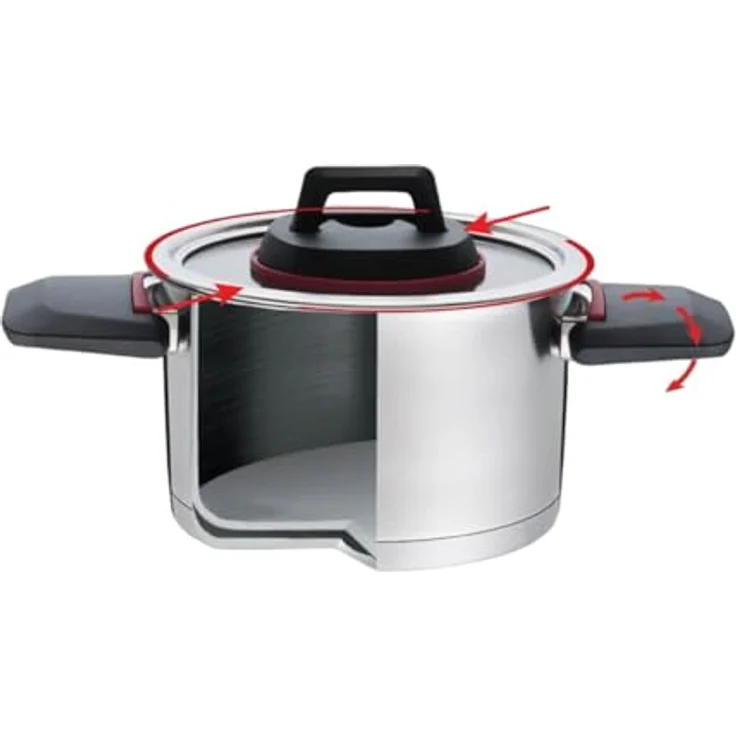 Maestro Maestro Topf mit Deckel 16 cm 1,6 l MR353016 – Bild 3