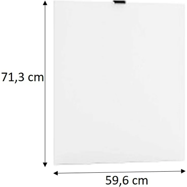 Möbelfront für vollintegrierten Geschirrspüler 60 cm – Alice FZ60 PZ, Weiß Hochglanz – inkl. Griff – kein Schrank/Gerät – Bild 5