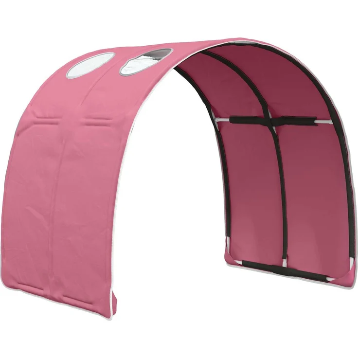 vidaXL Bettunnel 2 pcs Rosa 211 x 67,5 x 2 cm Polyester 893711 – Bild 4