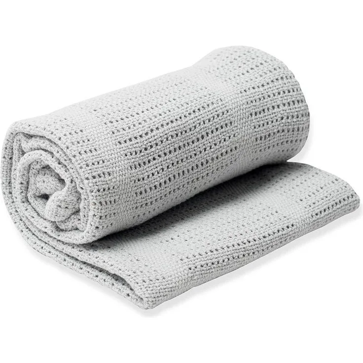Lulujo Decke 80x100 cm Grau - Grau