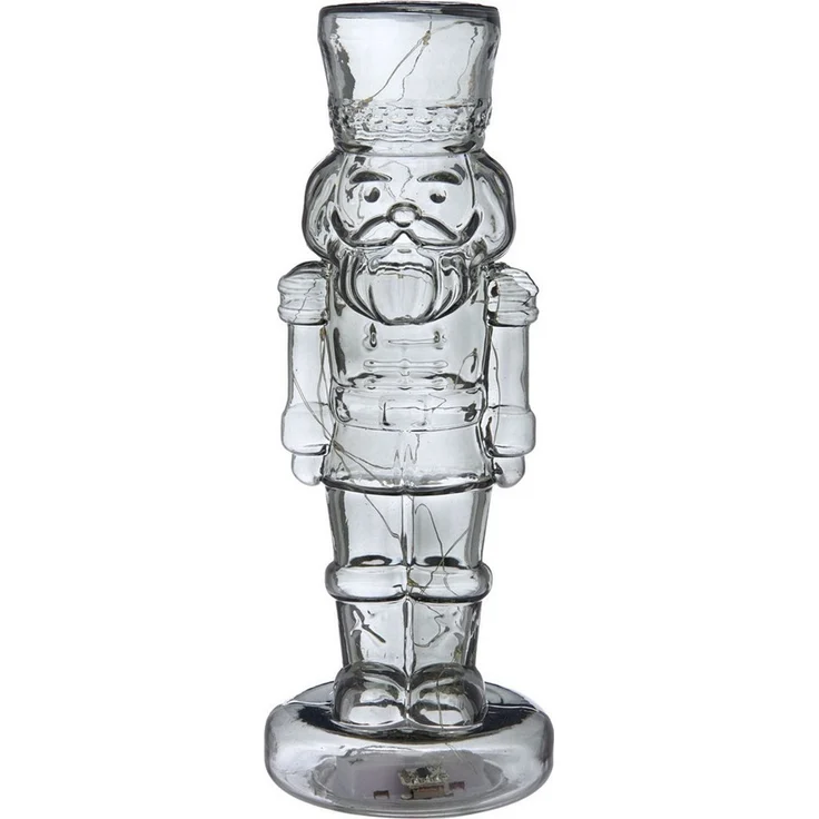 Creativ home LED Dekofigur Deko-Figur Nussknacker, Timerfunktion, LED fest integriert, mit LED-Beleuchtung – Bild 2