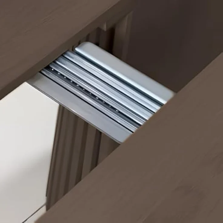 ebuy24 Esstisch Tokyo Esstisch inkl. 2 Zusatzplatten ø120x120-160- – Bild 9