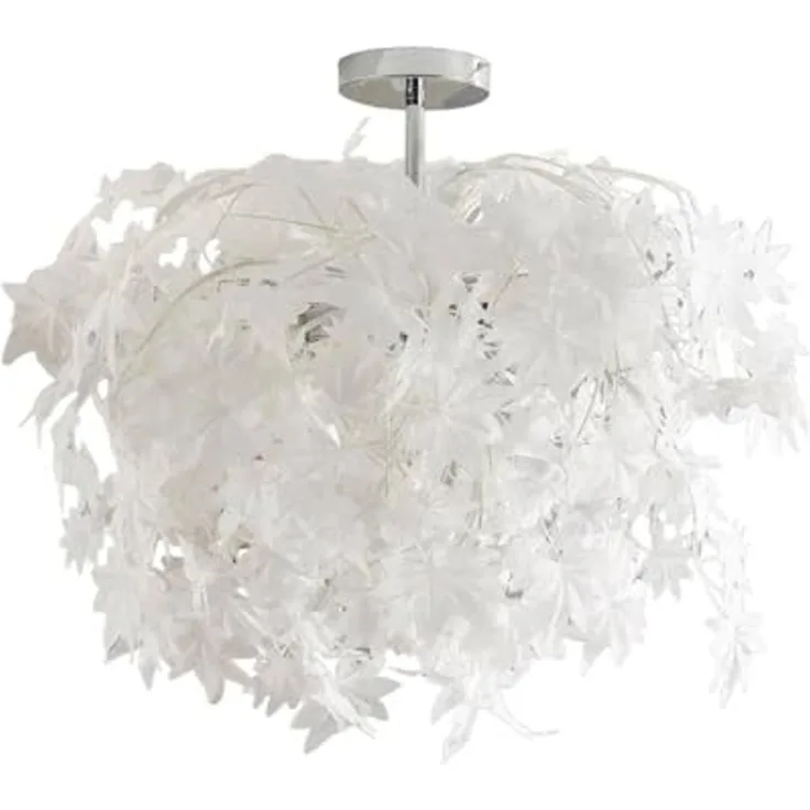 Lindby Deckenleuchten Maple, Kunststoff Weiß IP20, 3 x 30 W