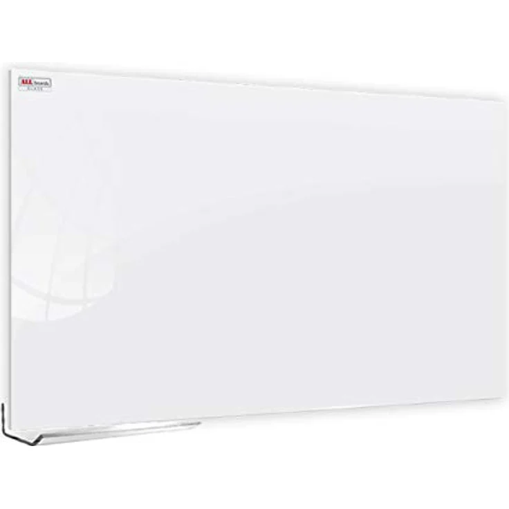 ALLboards Regal für Markierstifte, bindungsfähiger Kunststoff-Acryl, 25 cm, ideal für Glas-Weißtafeln, platzsparend und einfach zu montieren – Bild 2