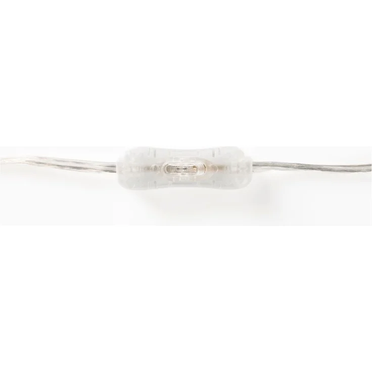 Tischlampe Scallop Dutchbone mit Jute-Lampenschirm und Holzfuß – Bild 6