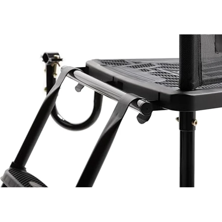 Salta Plattform für Trampolins, stabile Konstruktion für sicheres Aufsteigen, Höhe 83 cm - 93 cm – Bild 4