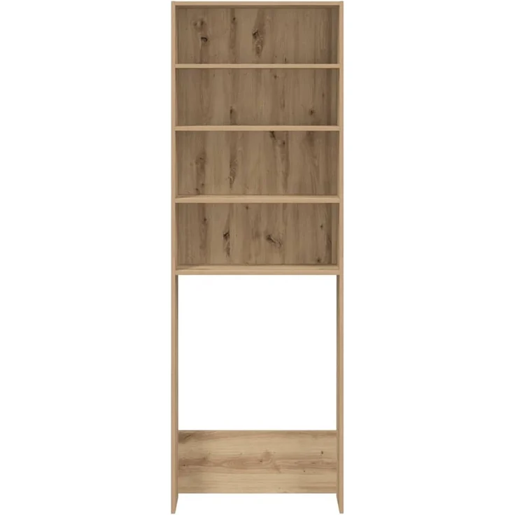vidaXL Waschmaschinenregal Artisan-Eiche 64x24x190 cm 856644 – Bild 6