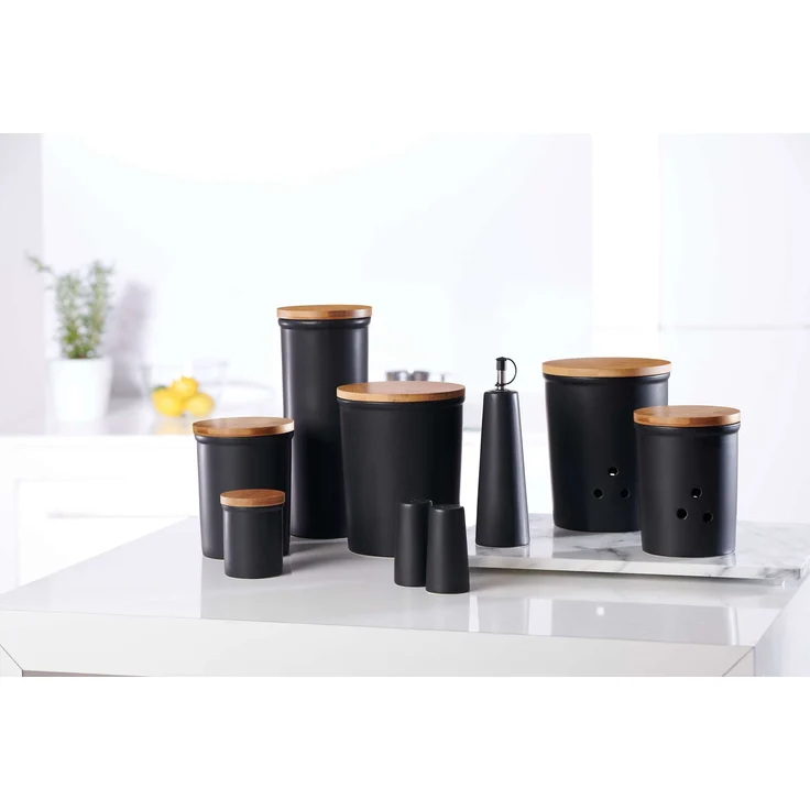 Ritzenhoff & Breker Jasper Vorratsdose 1,8 l schwarz 2er Set – Bild 3