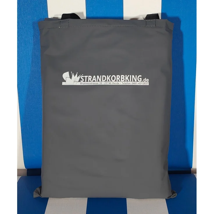Strandkorb-King Premium Schutzhülle grau für 130-138cm Strandkörbe – Bild 4
