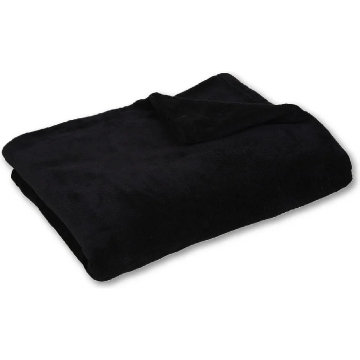 Haustierdecke Katzendecke Kuscheldecke Tierdecke , angenehm und super weich in vielen verschiedenen Farben erhältlich (60x80 cm / schwarz - black) – Bild 3