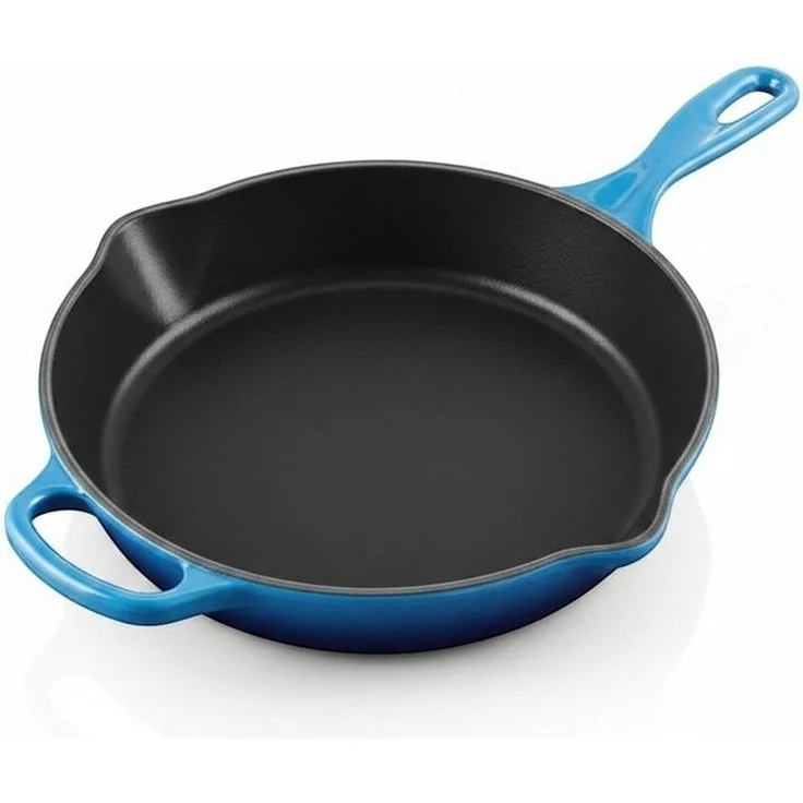 Le Creuset Brat-u.Servierpfanne Signature hoch 26 cm Azure - Blau - 25 bis 28 cm – Bild 3