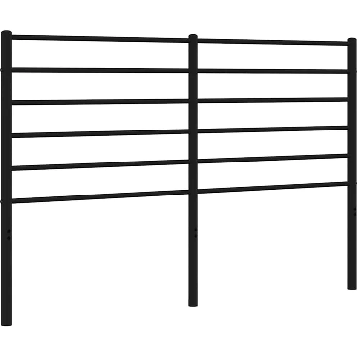 vidaXL Ersatz-Kopfteil Metall Schwarz 120 cm – Bild 2