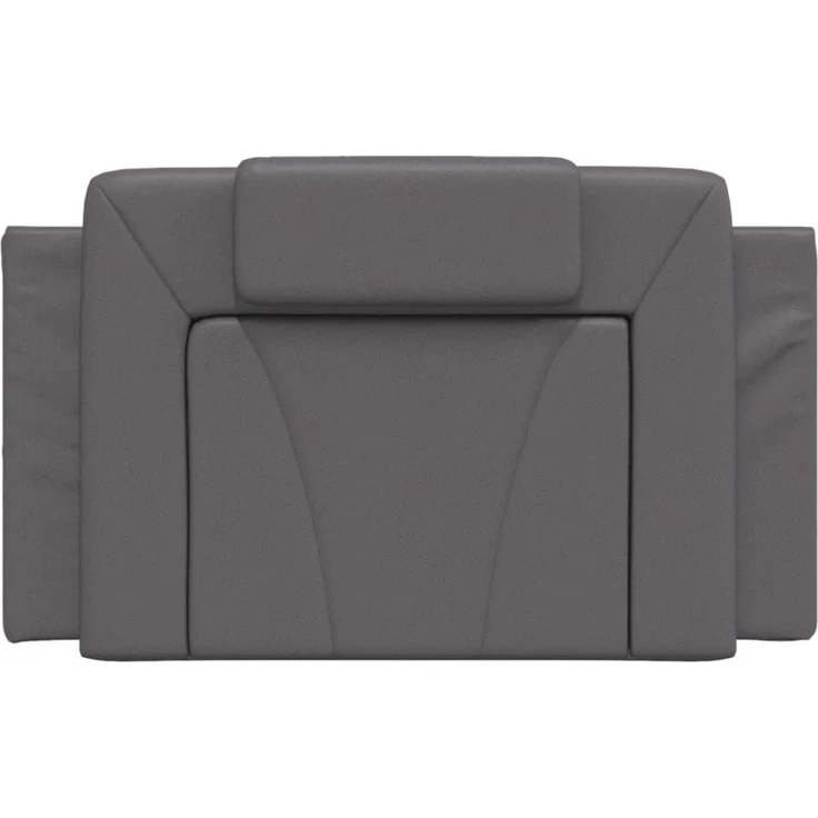 vidaXL Kopfteil-Kissen Grau 90 cm Kunstleder – Bild 10