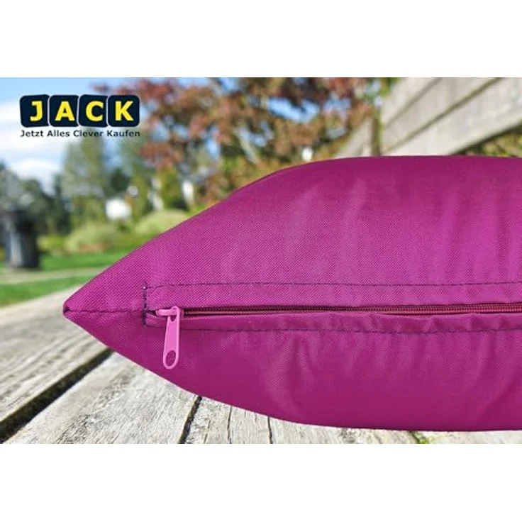 JACK Dekokissen 30x50cm Outdoor Lounge Kissen inkl. XXL Füllung, starke Füllung, strapazierfähig, wasserabweisend, In- und Outdoor – Bild 5