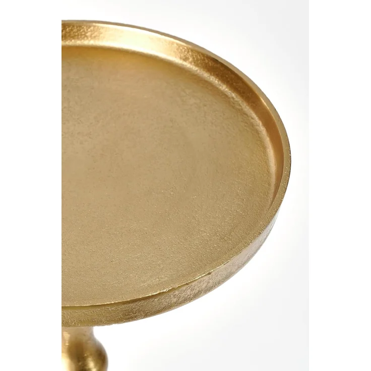 MICA Decorations Duco Beistelltisch – H54 x Ø25 cm – FSC 100% – recyceltes Aluminium – Gold – Bild 3