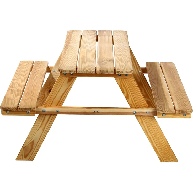 KADAX Gartenbank. Holzbank für Kinder mit Tisch und Tisch für den Garten – Bild 7