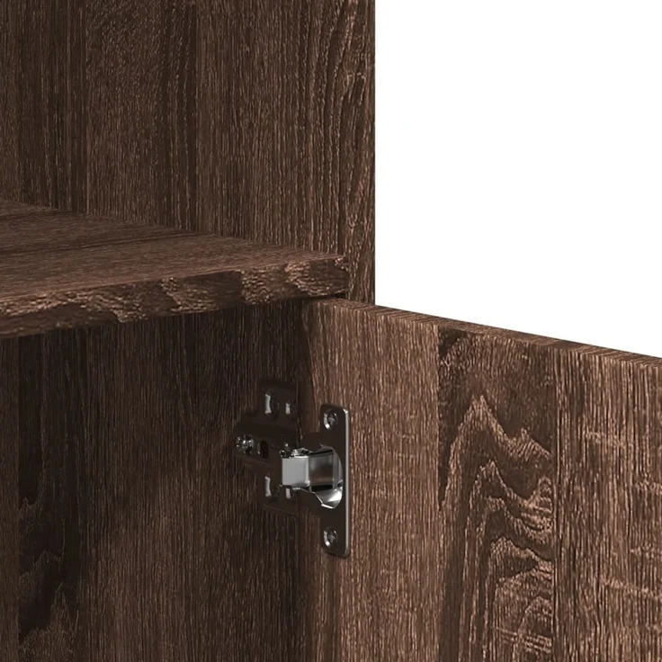 vidaXL Rollschrank Braun Eichen-Optik 55x40x91 cm Holzwerkstoff 853188 – Bild 8