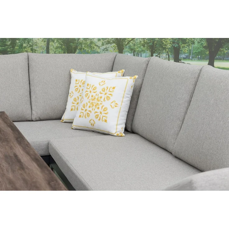 Gardissimo ANDORRA Ecklounge Gartenmöbel Sitzgruppe Nonwood Holzoptik rechts – Bild 9