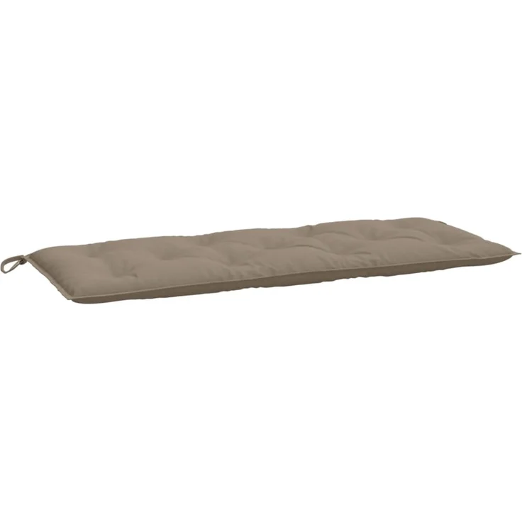 vidaXL Gartenbank-Auflagen 2 Stk. Taupe 120x50x7 cm Oxford-Gewebe 361686 – Bild 3