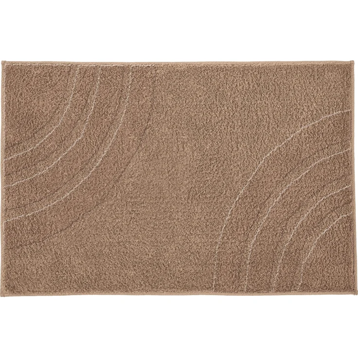 Kleine Wolke Badteppich SATURN LBH 100x60x2.50 cm braun Badematte Badvorleger Duschvorleger Duschmatte Badeteppich – Bild 2