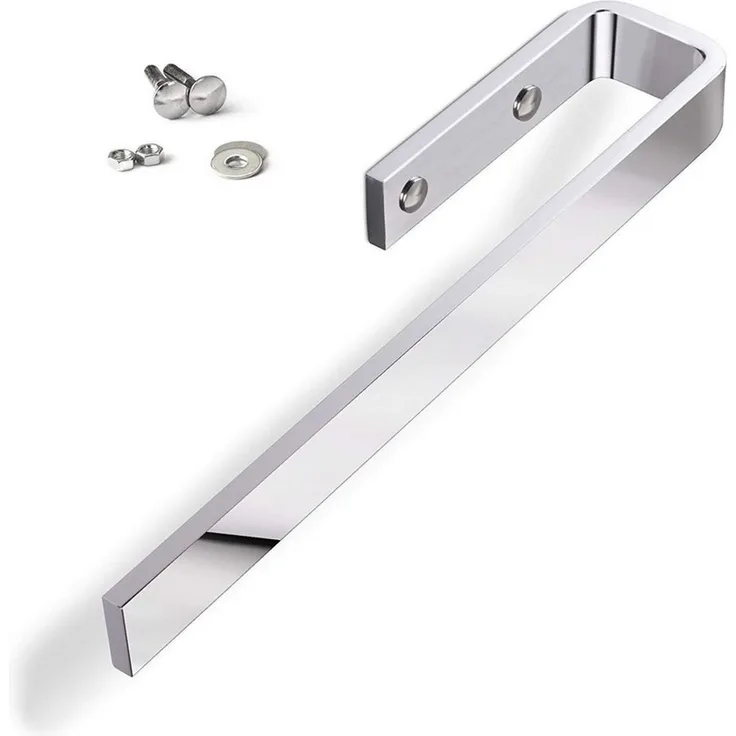 SO-TECH® Handtuchstange PELI Länge 325 mm für Schrankmontage, Aluminium massiv, Handtuchreling Handtuchstange / verschiedene Oberflächen