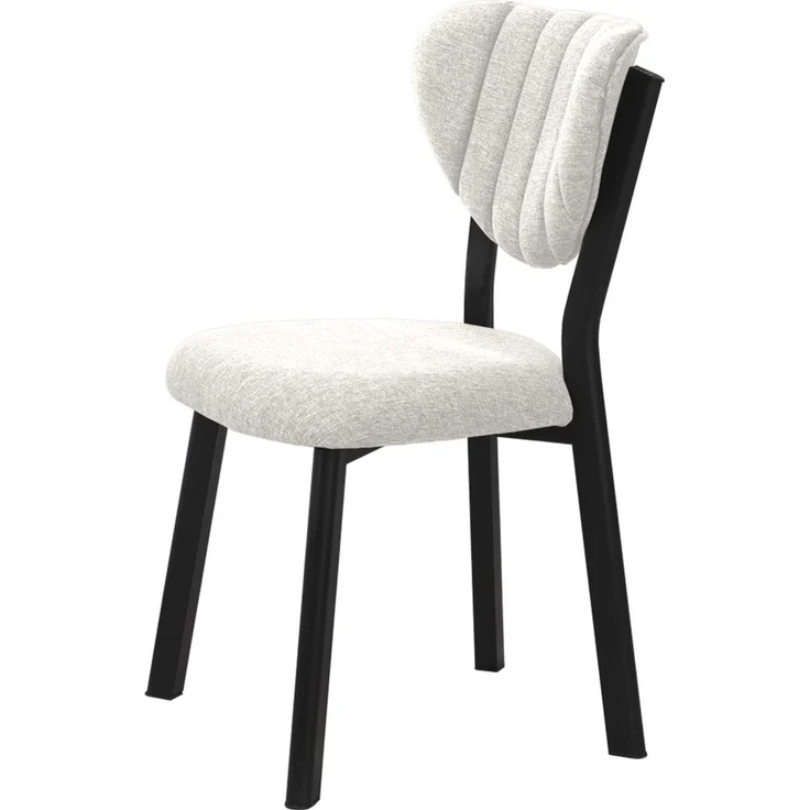 Skye Decor 'Elma - Cream' Stuhl, Creme, 47 x 85 x 45 cm – Bild 5