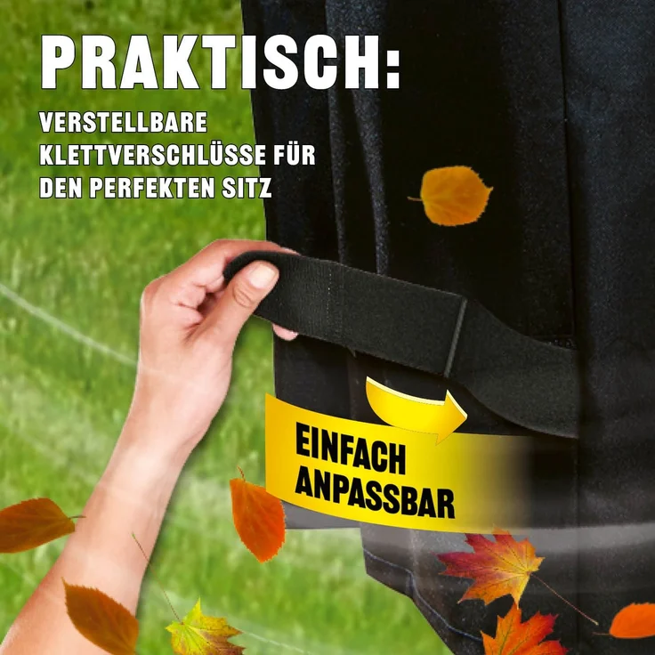 LANDMANN 'Premium' Wetterschutzhaube, Polyester schwarz, 145 x 60 x 120 cm – Bild 5
