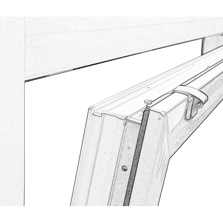 Deco Company Alu-Jalousie ohne Bohren, Zum Klemmen, Inkl. Klemmträgern, Sichtschutz, Lichtschutz, Blendschutz, Aluminium-Jalousie, Silber, 90 x 220 cm – Bild 8