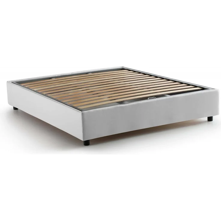 Dmora - Schuhregal Simone, Mehrzweckschrank mit 2 Türen und Innenregalen, Schuhregal für den Eingangsbereich, 100 % Made in Italy, 91 x 33 x 190 cm, glänzendes Weiß, – Bild 5