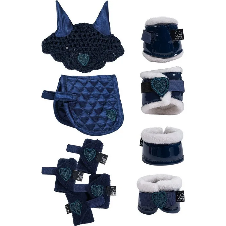 HKM Schabracke HKM Reitset Starter Cuddle Pony
