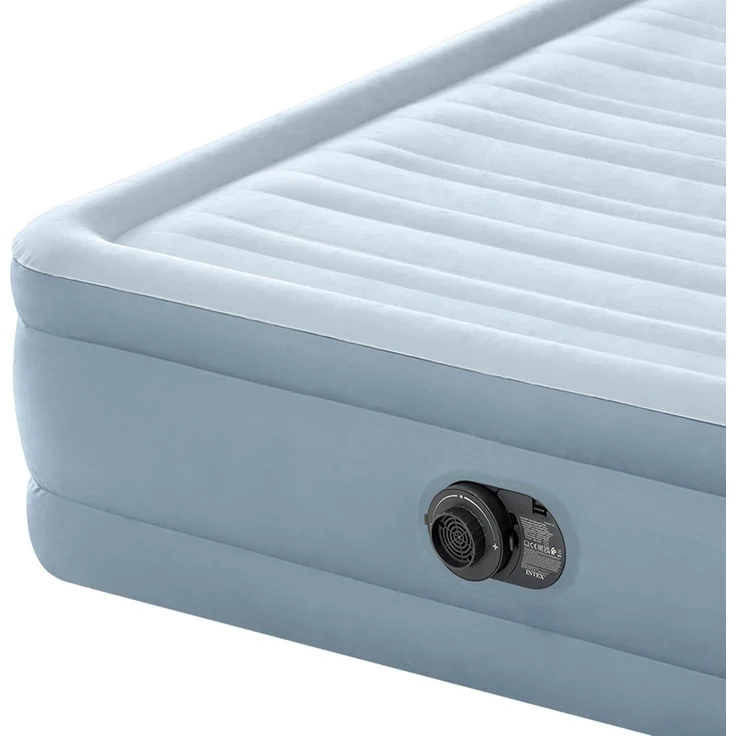 Intex Luftbett "DuraBeam Plush Headboard" Queen, (Packung, 1-tlg, mit 220V Pumpe), mit integriertem Kopfteil – Bild 6