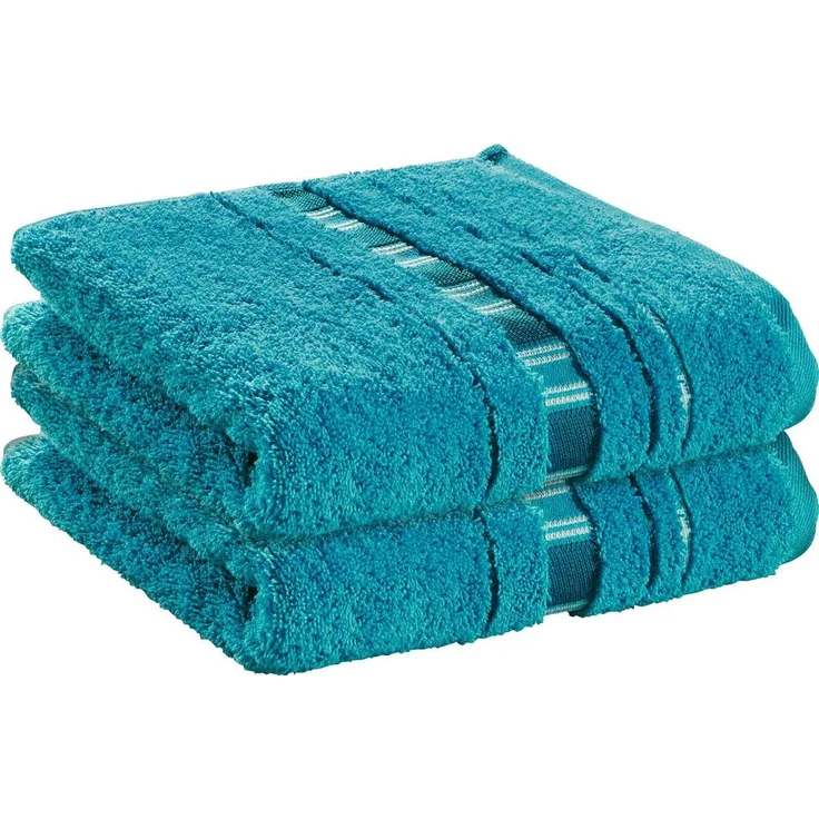 Erwin Müller Handtuch Handtuch "Achern" 2er-Pack, Frottier, Walk-Frottier Uni