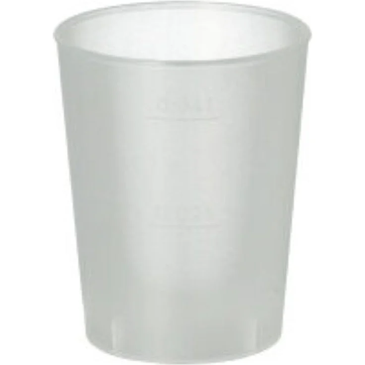 40 Mehrweg-Gläser für Schnaps PP 4 cl Ø 4,3 cm · 5,2 cm satiniert – Bild 3