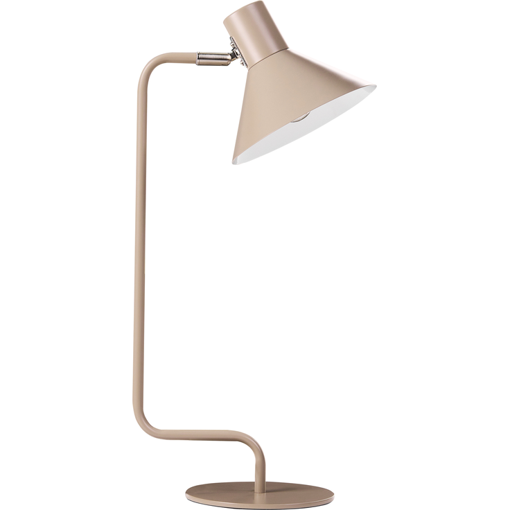 Schreibtischlampe RIMAVA Metall Beige