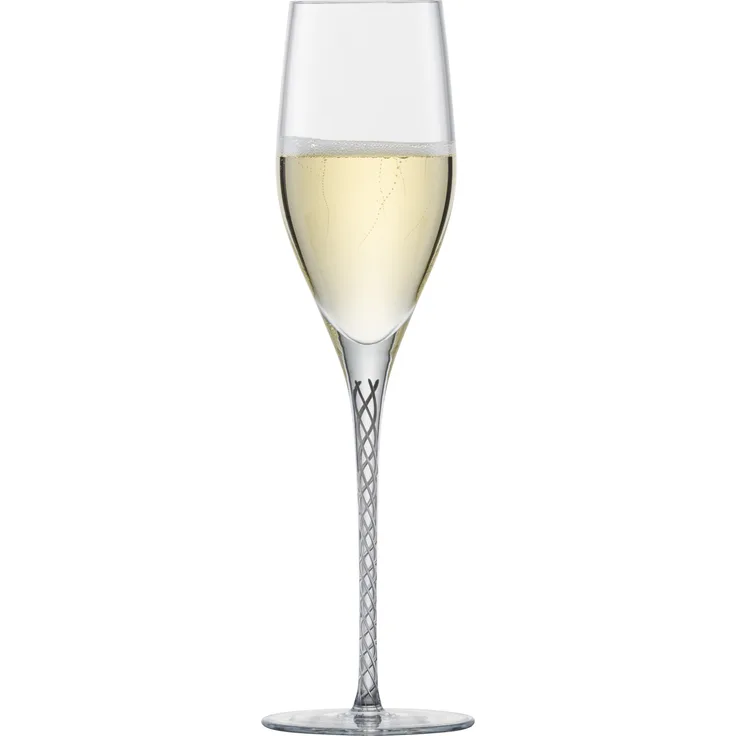 ZWIESEL GLAS handmade SEKT SPIRIT 7 MIR MOUSSIERPUNKT GRAFIT 121622