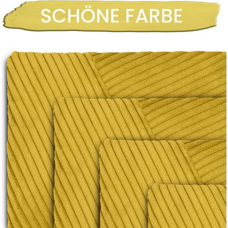 Amilian Kissenhüllen - 4er Set Kissenbezug, Kissenbezüge - Zierkissenbezüge, (4 Stück), 40x40 cm, Kissenhülle für Sofakissen, Dekokissen, Zierkissen, Kissen