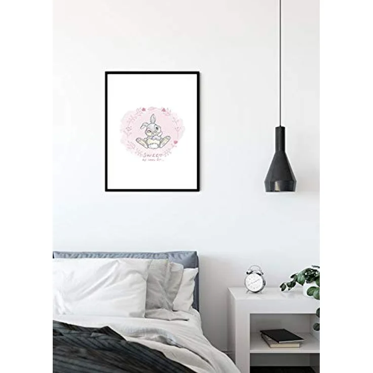 Komar Disney Wandbild Klopfer, hochwertiger Kunstdruck für Kinderzimmer, 30x40cm, ohne Rahmen, WB031-30x40 – Bild 3
