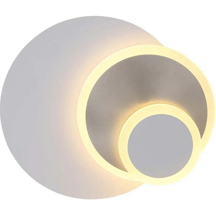 GLOBO LIGHTING LED Wandleuchte, LED-Leuchtmittel fest verbaut, Warmweiß, Wandleuchte Wandlampe Flurleuchte weiß matt beweglich LED L 30 cm – Bild 5